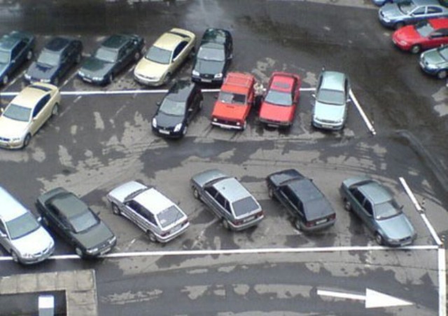 Самые лучшие парковки :)