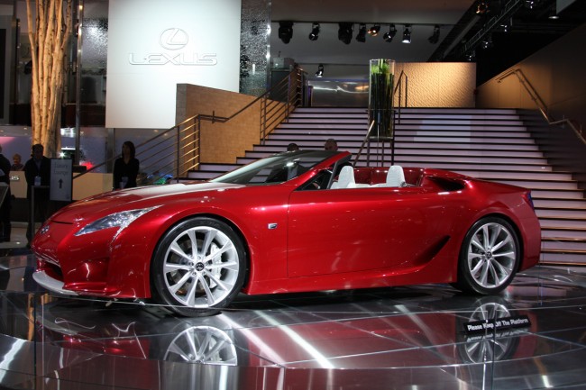 Lexus LF-A Roadster LIVE