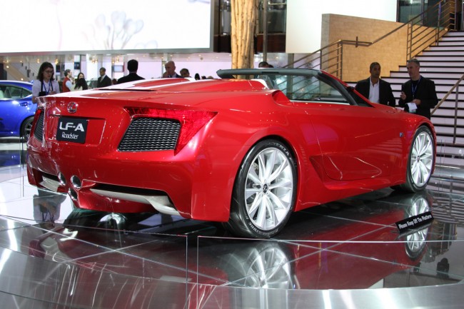 Lexus LF-A Roadster LIVE