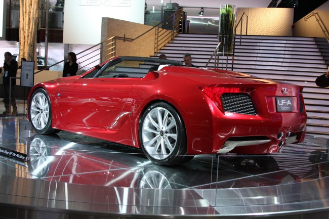 Lexus LF-A Roadster LIVE