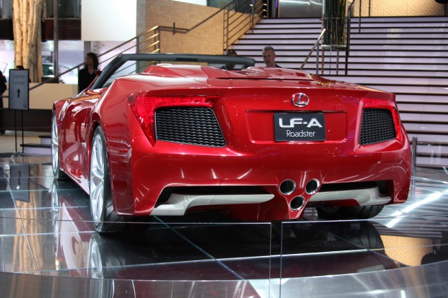 Lexus LF-A Roadster LIVE