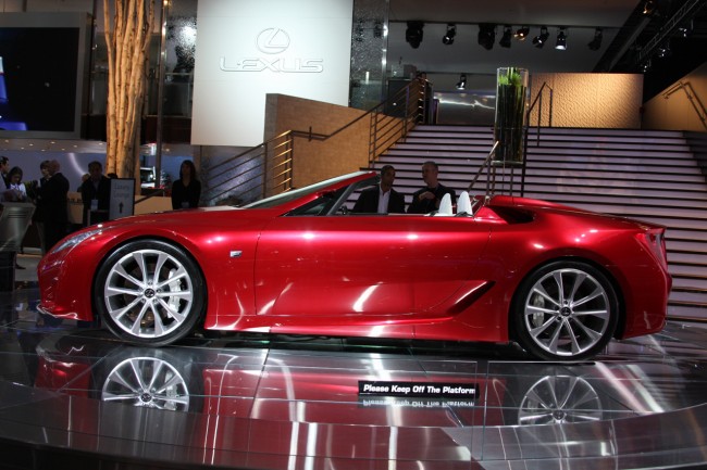 Lexus LF-A Roadster LIVE