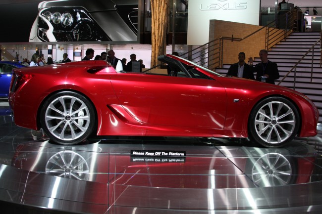 Lexus LF-A Roadster LIVE