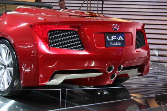 Lexus LF-A Roadster LIVE
