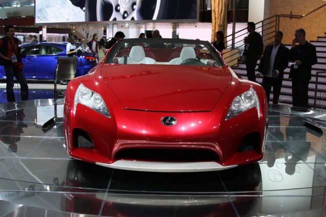 Lexus LF-A Roadster LIVE