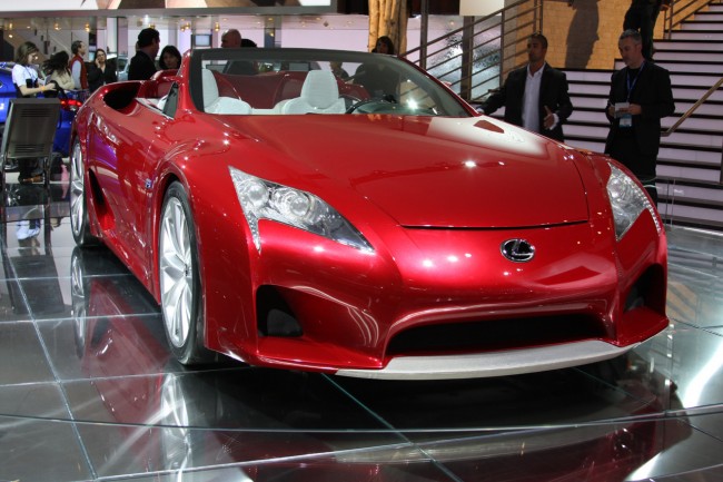 Lexus LF-A Roadster LIVE