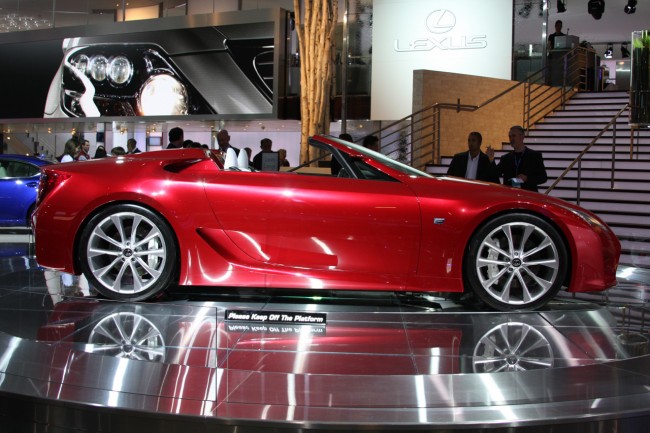 Lexus LF-A Roadster LIVE