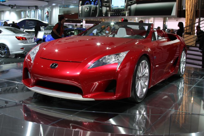 Lexus LF-A Roadster LIVE