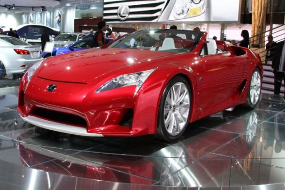 Lexus LF-A Roadster LIVE