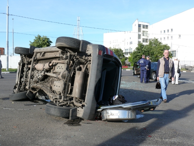 Вот так я съездила поставить машину