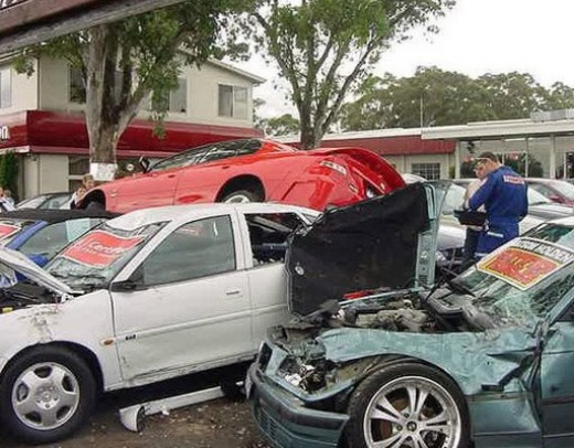 Самые необычные аварии