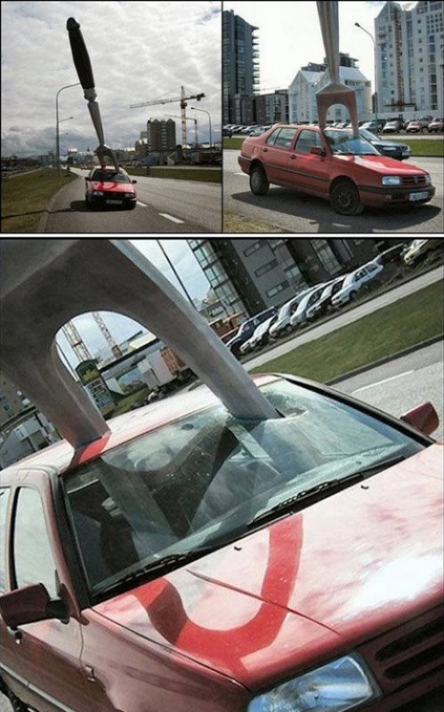 Самые необычные аварии