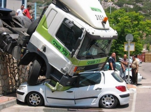 Самые необычные аварии