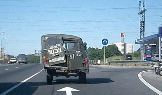 Самые необычные аварии