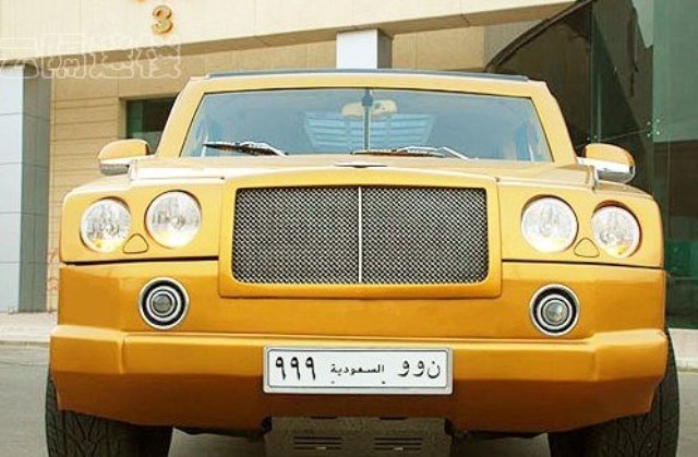 У Бентли нет внедорожников, но для арабского шейха это непроблема