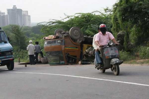 На дорогах Индии