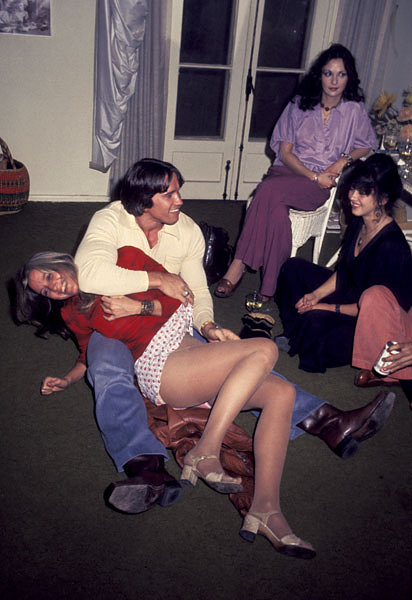 Арни в молодости