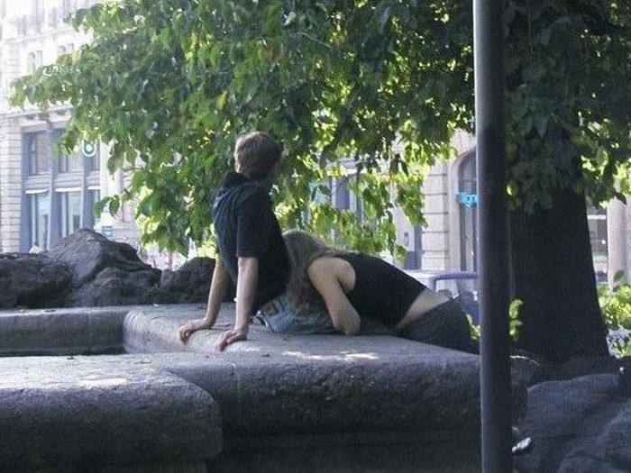 Секс у всех на виду