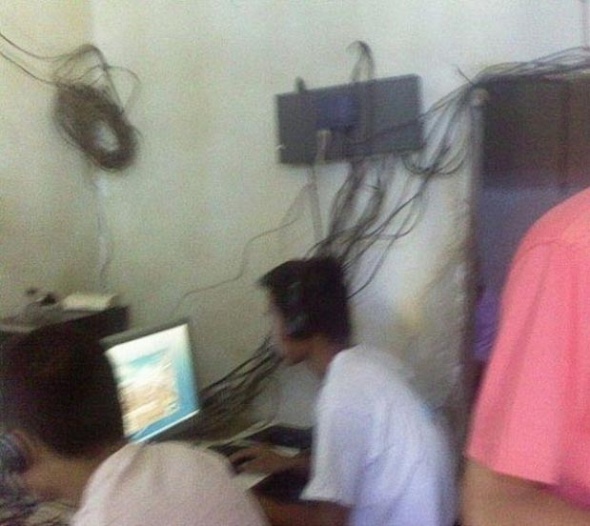 Компьютерный клуб в Китае