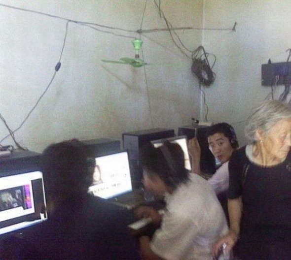 Компьютерный клуб в Китае