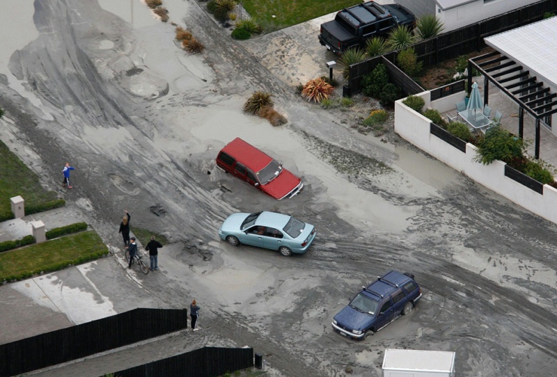 Последствия землетресения в Новой Зеландии