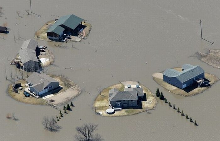 Наводнение в Северной Дакоте