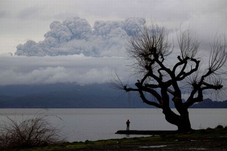 Последствия извержения вулкана