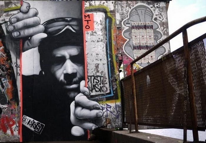Классное берлинское граффити