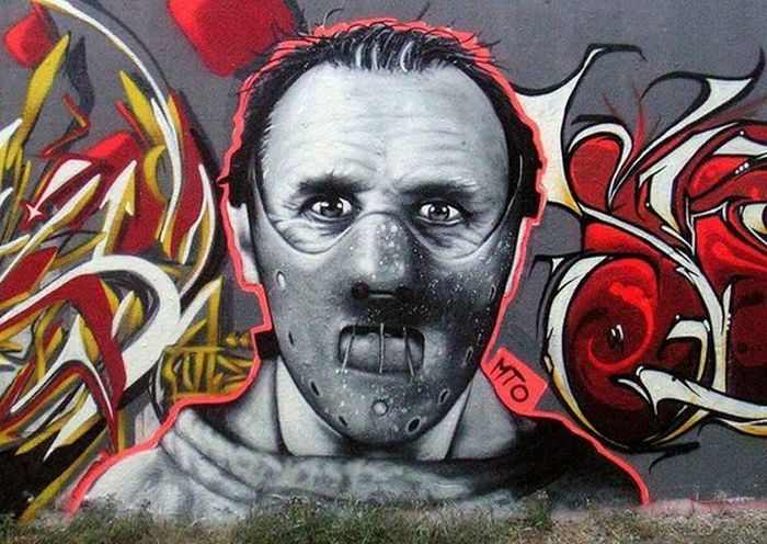 Классное берлинское граффити