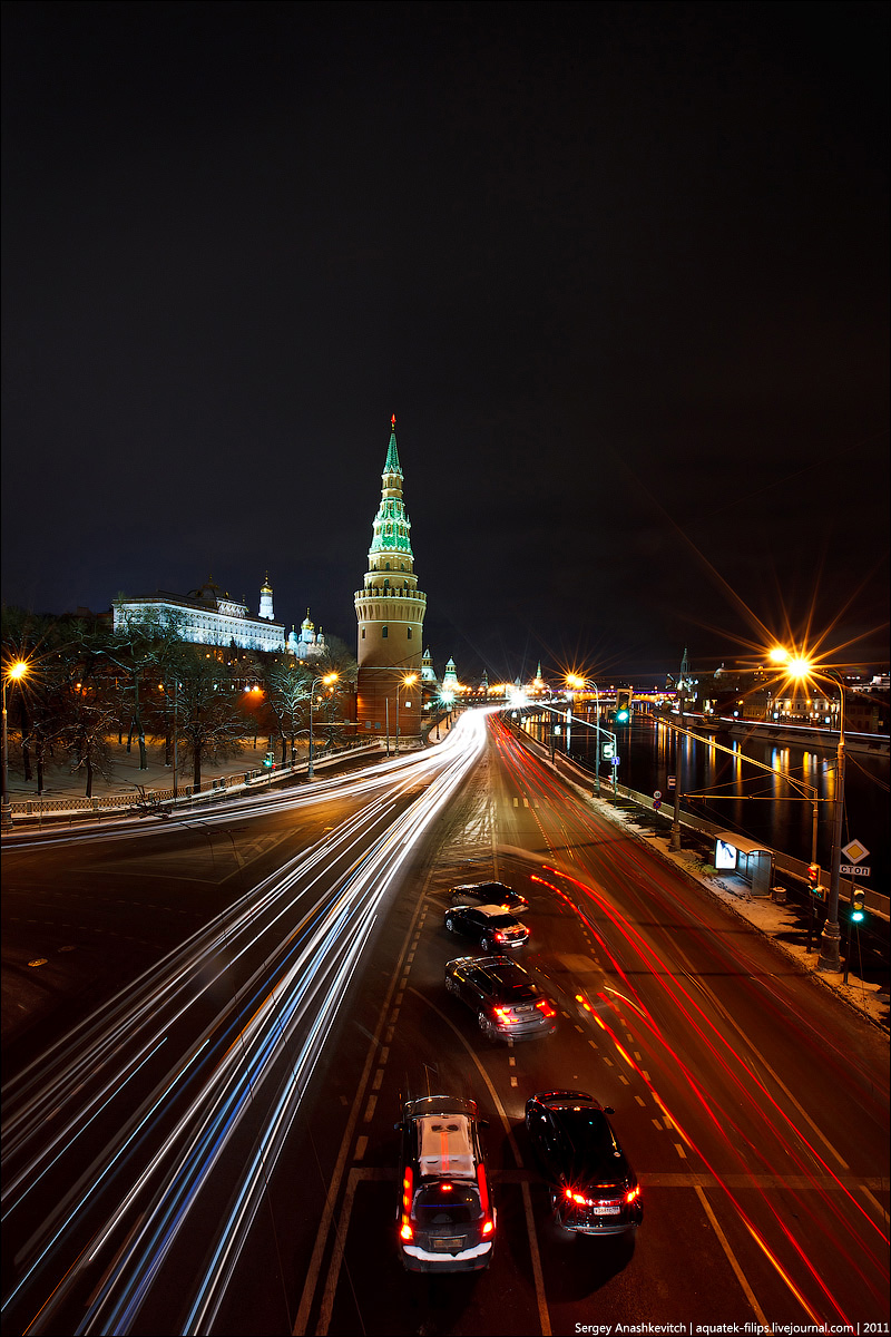 Ночная Москва