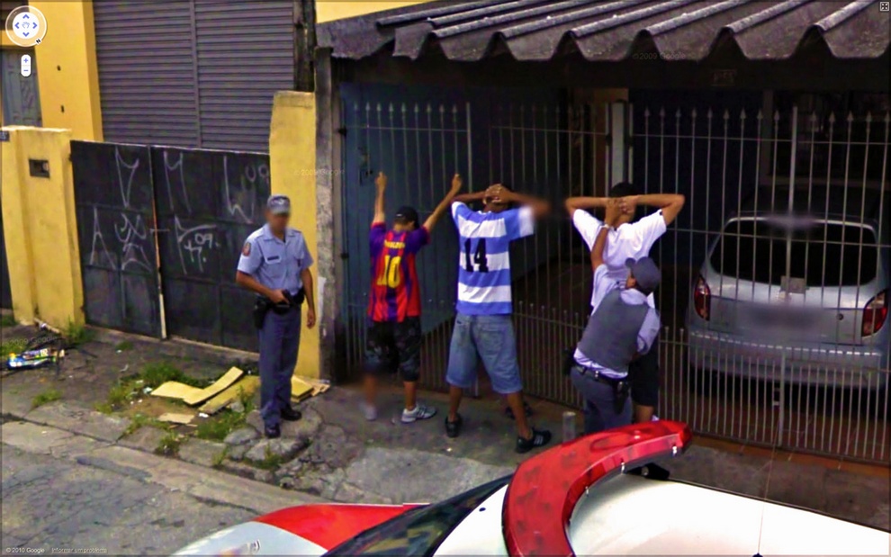 Прикольные кадры с Google street view