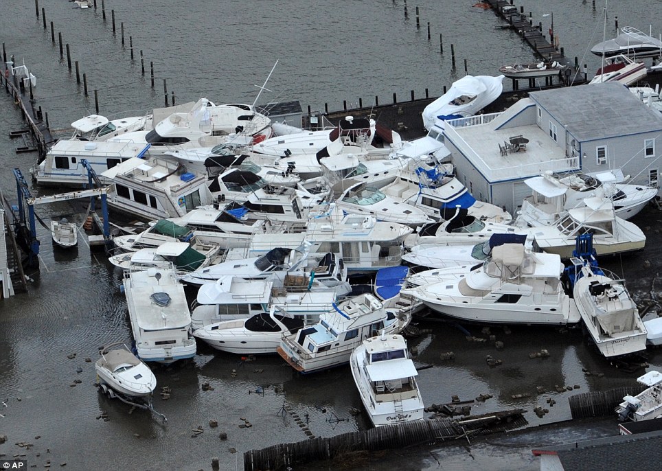 Последствия урагана "Сэнди"
