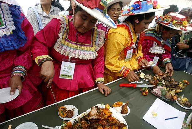 Перуанский фестиваль морских свинок