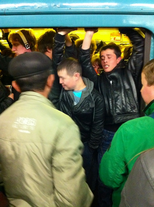 Московское метро - репортаж из ада