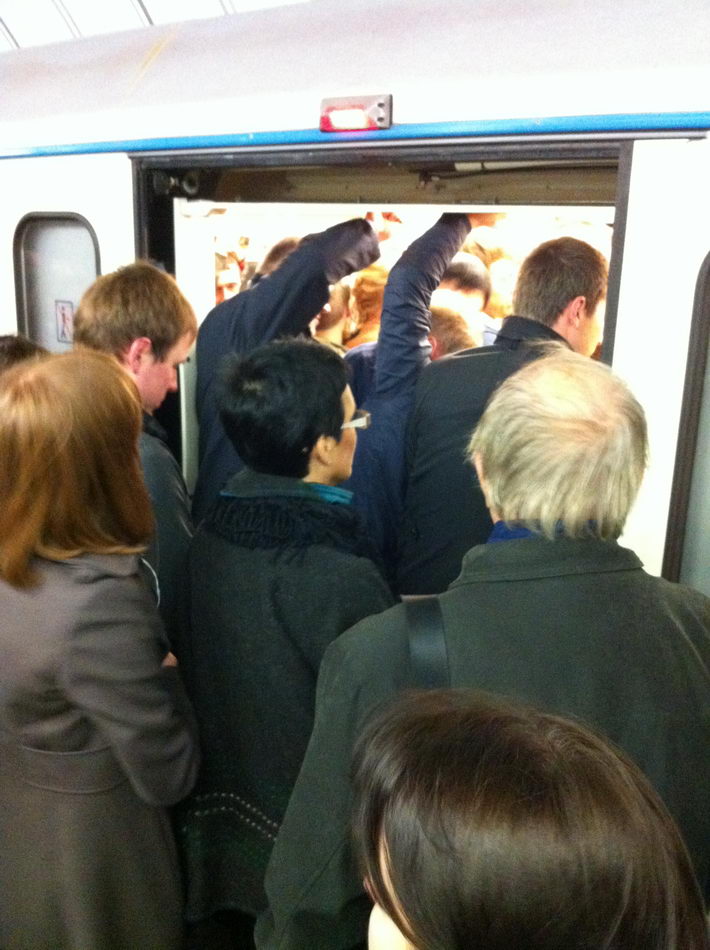 Московское метро - репортаж из ада