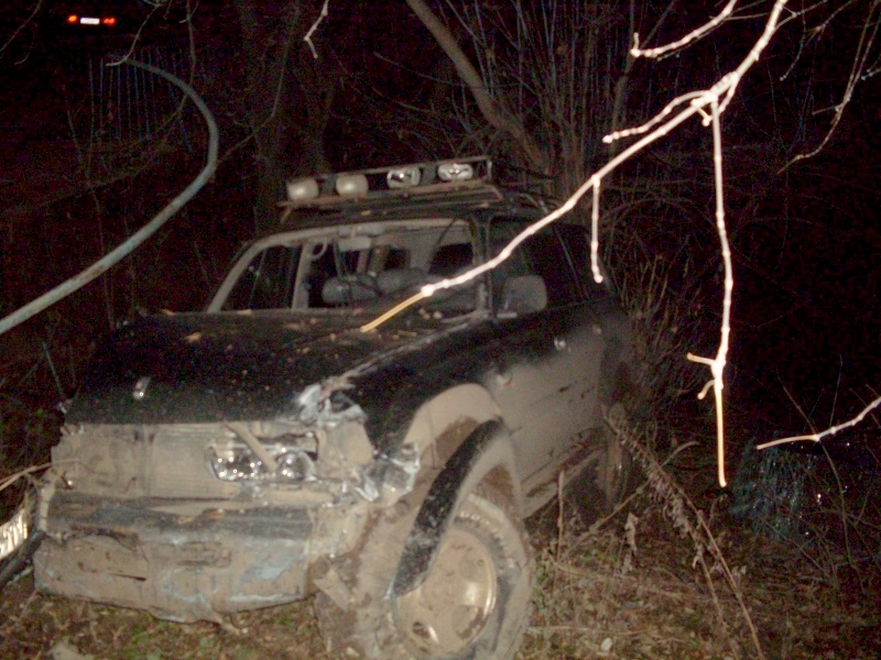 Пьяный настоятель на «Toyota Land Cruiser» сбил женщину и улетел в кювет