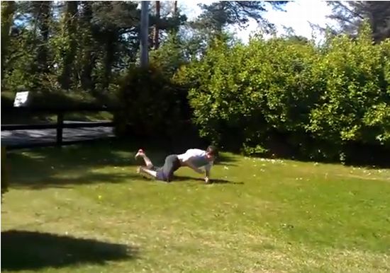 Фейсом об тейбол