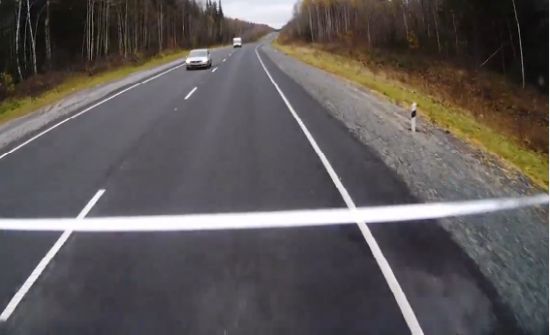 Уснул за рулем