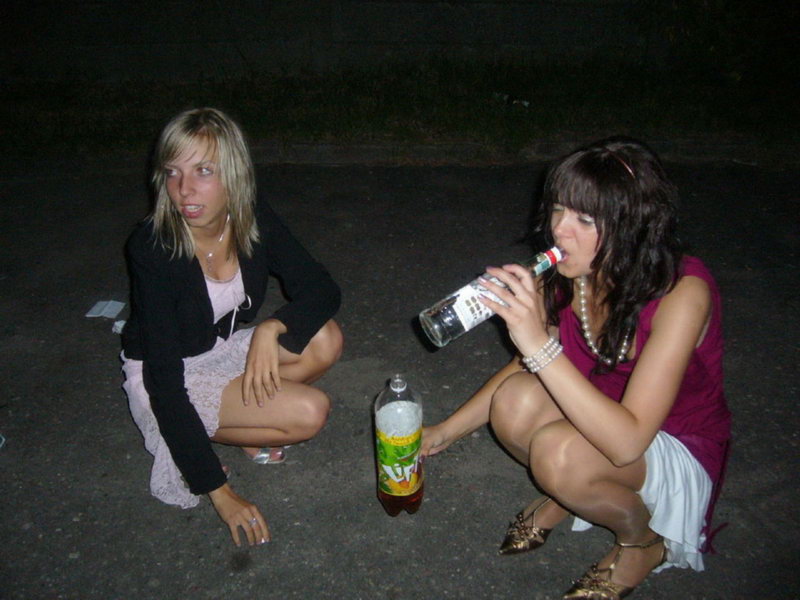 Wild drunk girls