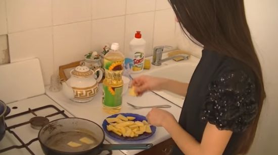 Как не надо жарить картошку