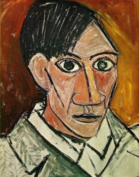 Автопортреты Пикассо в хронологическом порядке c 1896 по 1972