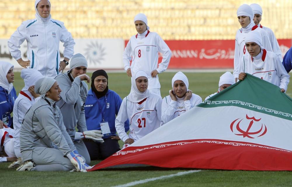 Футболисты женской сборной Ирана оказались мужчинами
