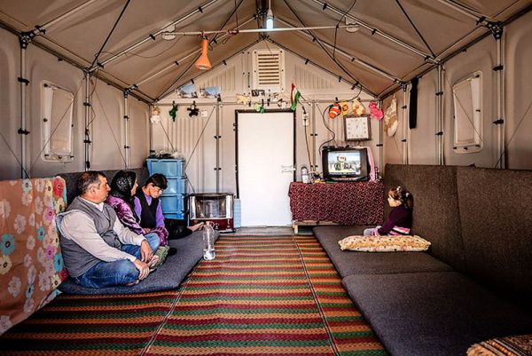 Временные дома для беженцев от IKEA