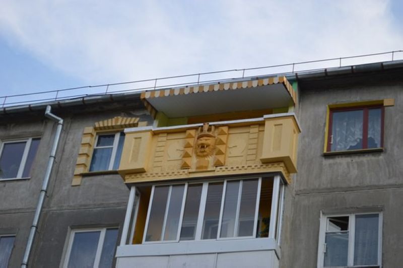Суровые российские балконы