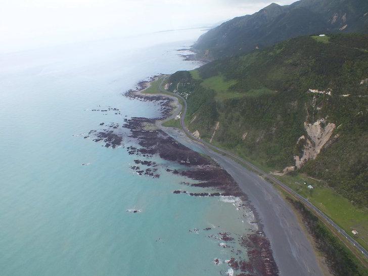 В Новой Зеландии после землетрясения поднялось дно океана