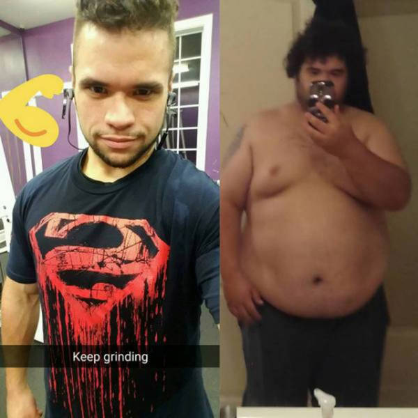 Мотивирующие фото похудевших людей