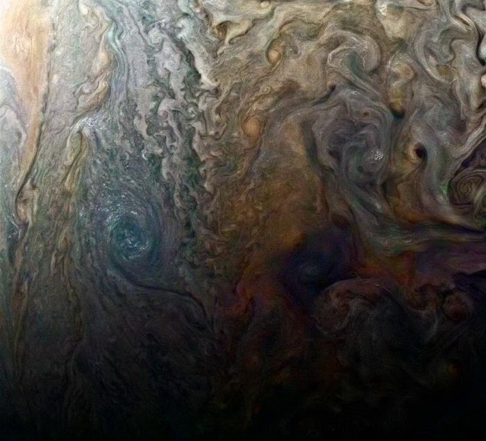 Новые фотографии Юпитера
