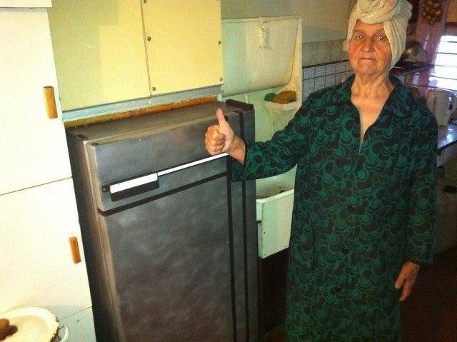 Тюнинг холодильника от любимого внука