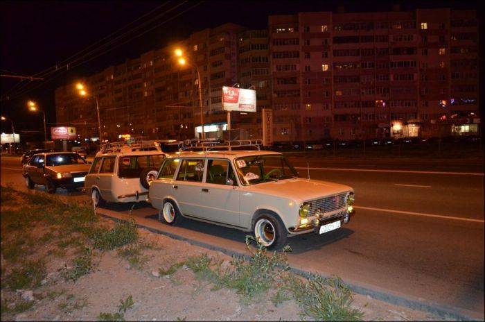 Тюнинг ВАЗа 2102 с прицепом Тюнинг ВАЗа 2102 с прицепом