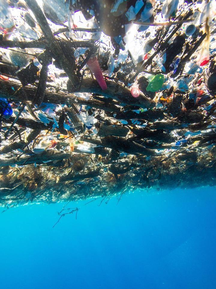 О загрязнении планеты на примере мусорного острова в Карибском море